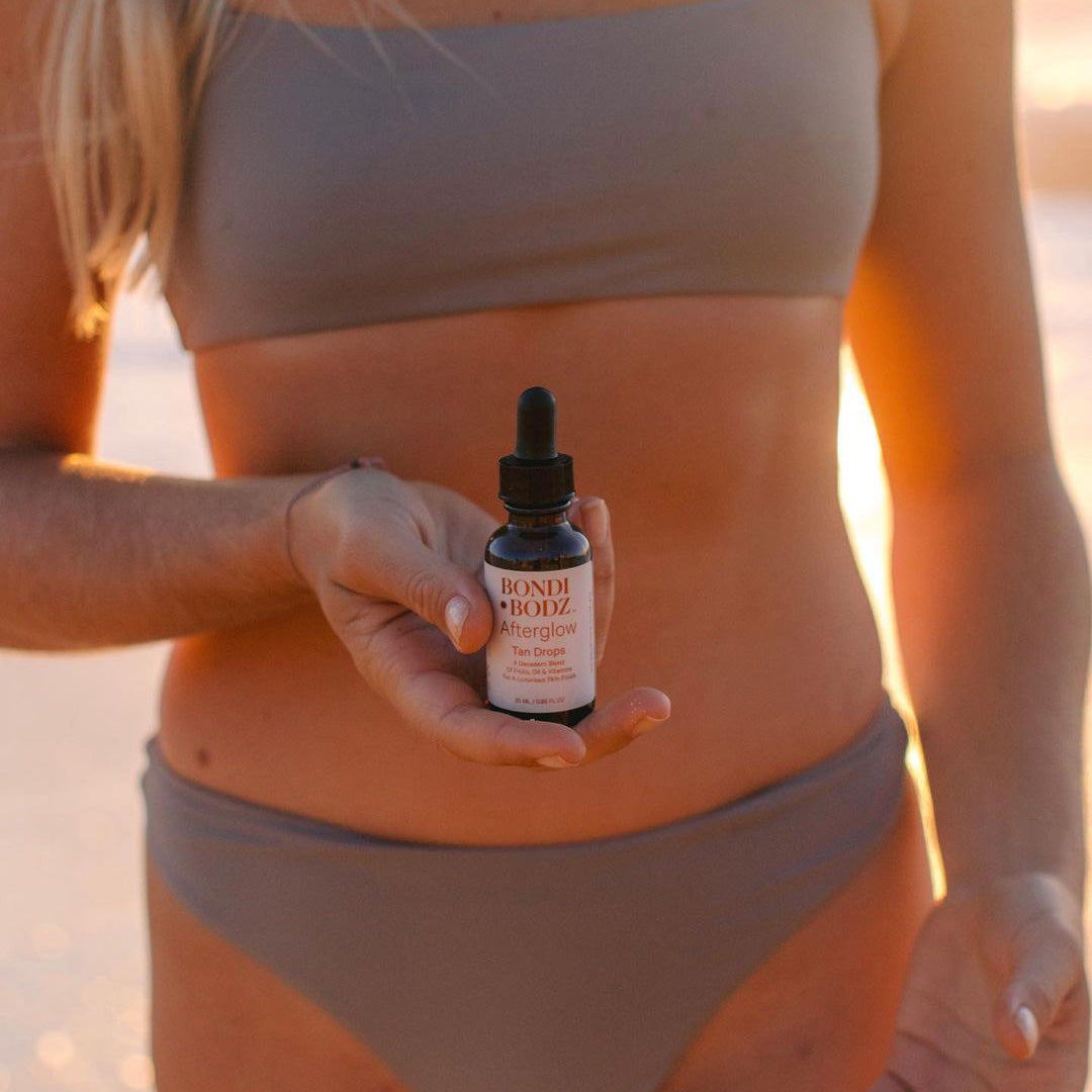 Bondi Bodz Afterglow Tanning Drops How To Daily